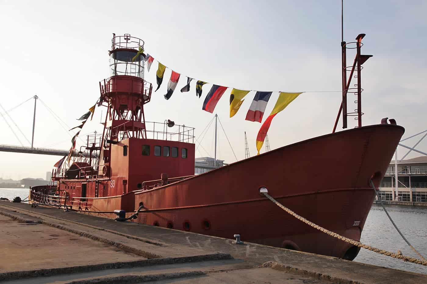 Lightship-E16 Unique Shoot Location - Lighthouse Ship - The Location Guys