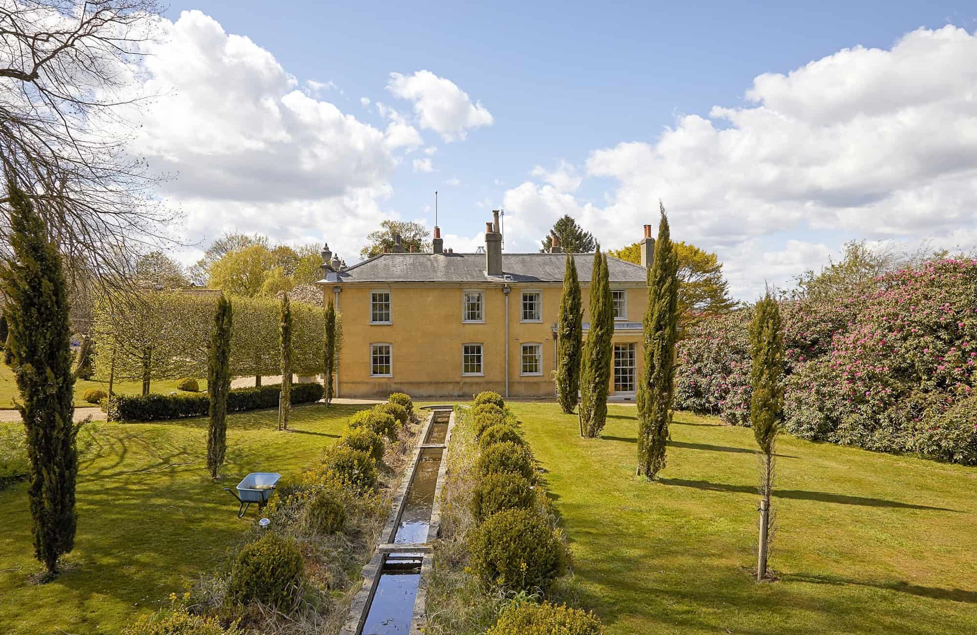 The Old Rectory RH1 - An elegant Georgian Manor House surrounded by 5 acres of Italianate style gardens and with characterful interiors - The Location Guys