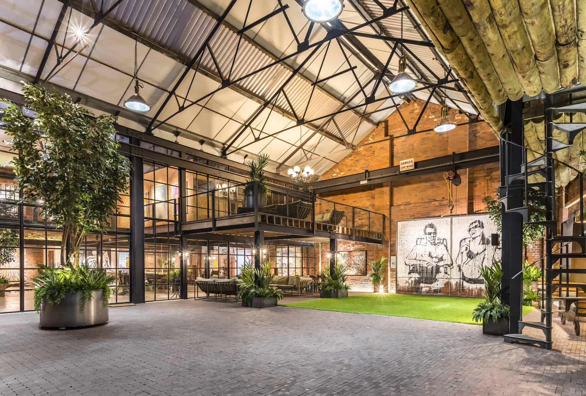 Compound B3 - An impressive warehouse conversion in central Birmingham, with high-end interiors and industrial features - The Location Guys
