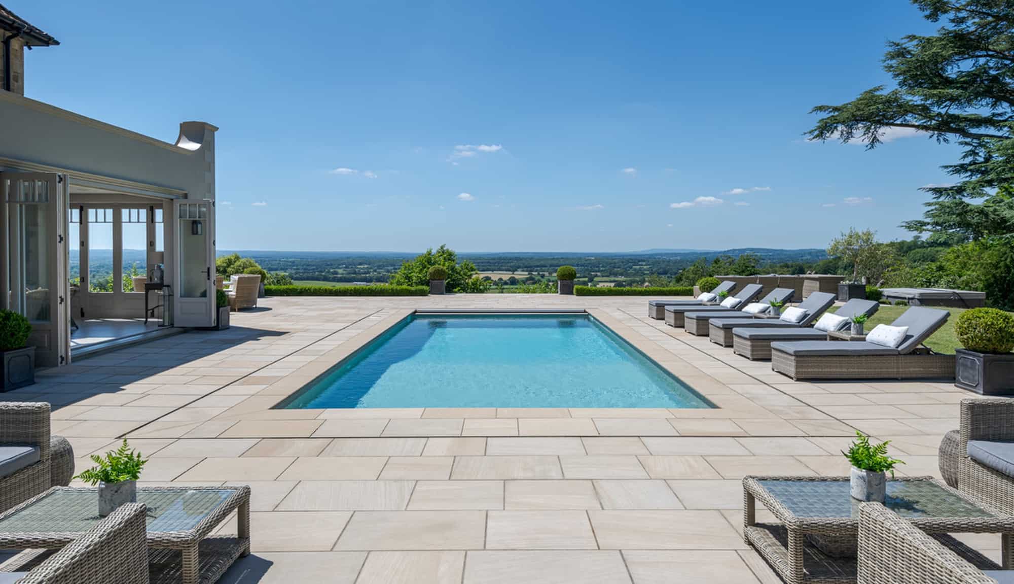 Manor View TN8 - A very large Victorian Manor House with luxurious contemporary interiors and the most incredible outdoor swimming pool - The Location Guys