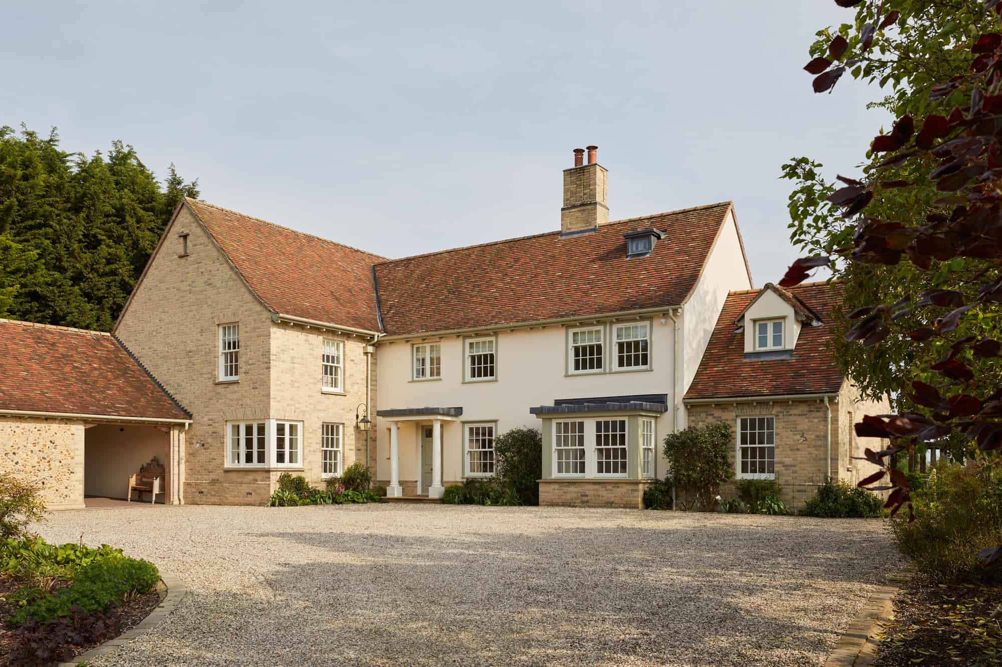 Barrington CB22 - A beautifully designed new build property in the style of a Suffolk farmhouse, with authentic paired back interiors and landscaped gardens - The Location Guys