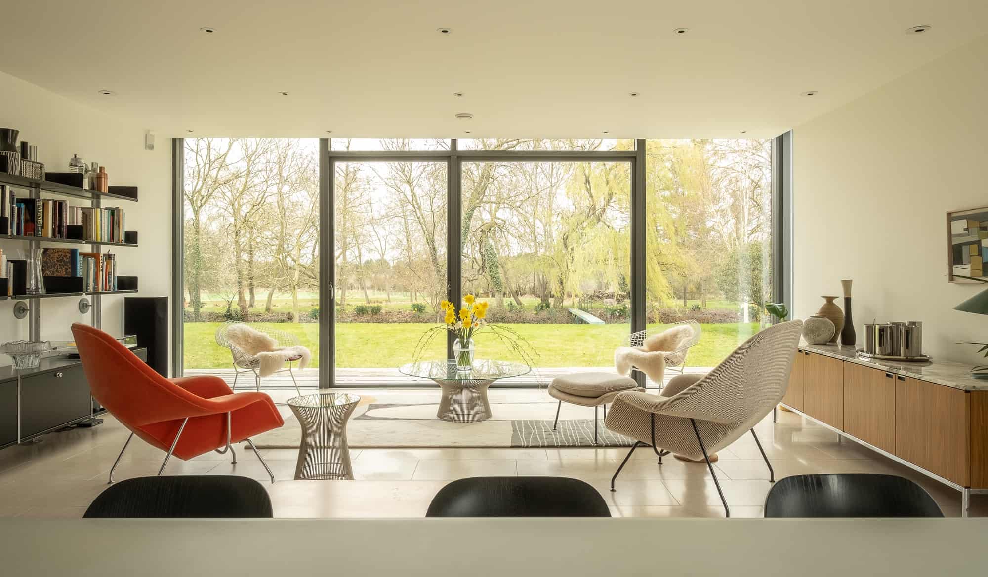 Mid-century Modern SG8 - A single level modernist home designed and lived in by the architect Tim Poulson. Available for photography and filming hires - The Location Guys